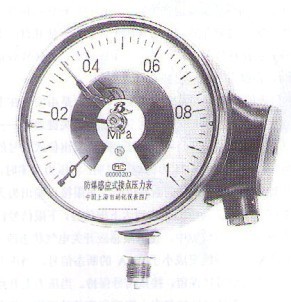 YXG-152-B防爆感应式接点压力表